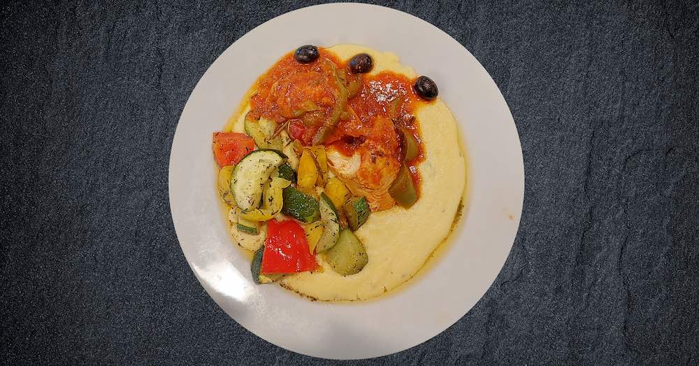 The Hungry Club_Pollo Cacciatore mit Polenta