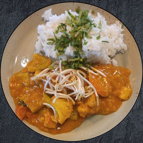 Rote Linsen Tikka Masala